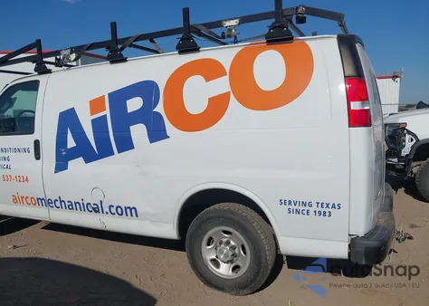 2021 Chevrolet Express Cargo Rwd 2500 Regular Wheelbase Wt z USA, uszkodzony, nr VIN 1GCWGAF71M1155270